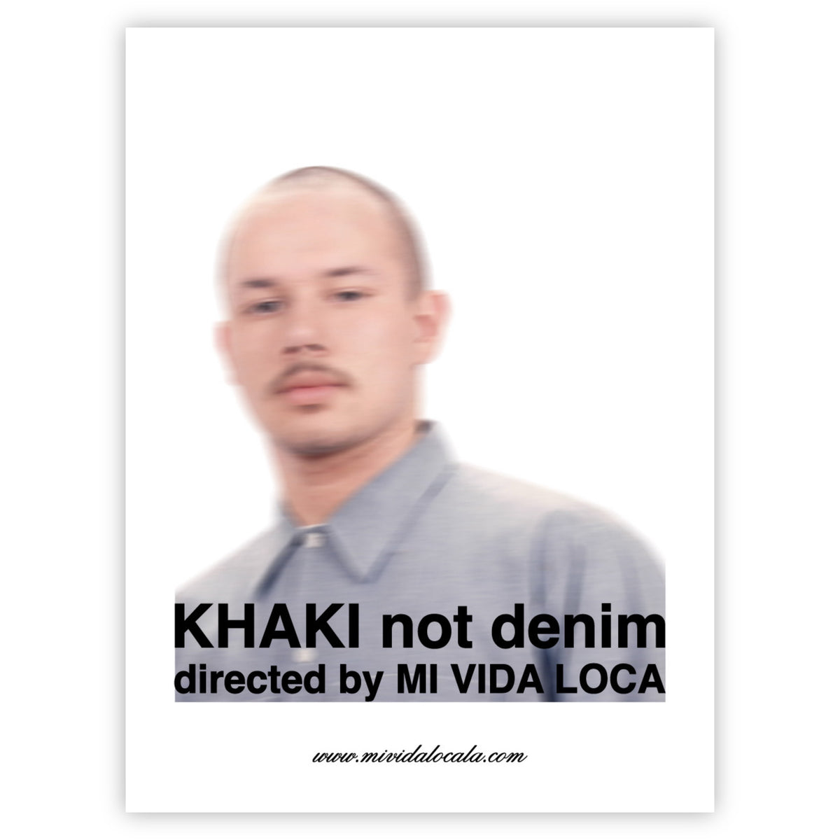 KHAKI NOT DENIM