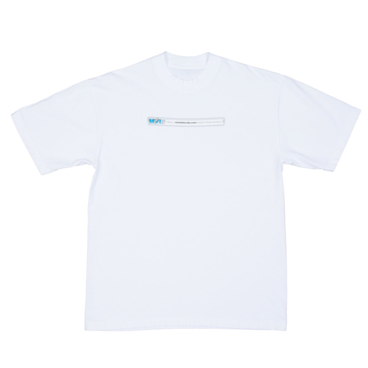 Search Bar Tee |White|