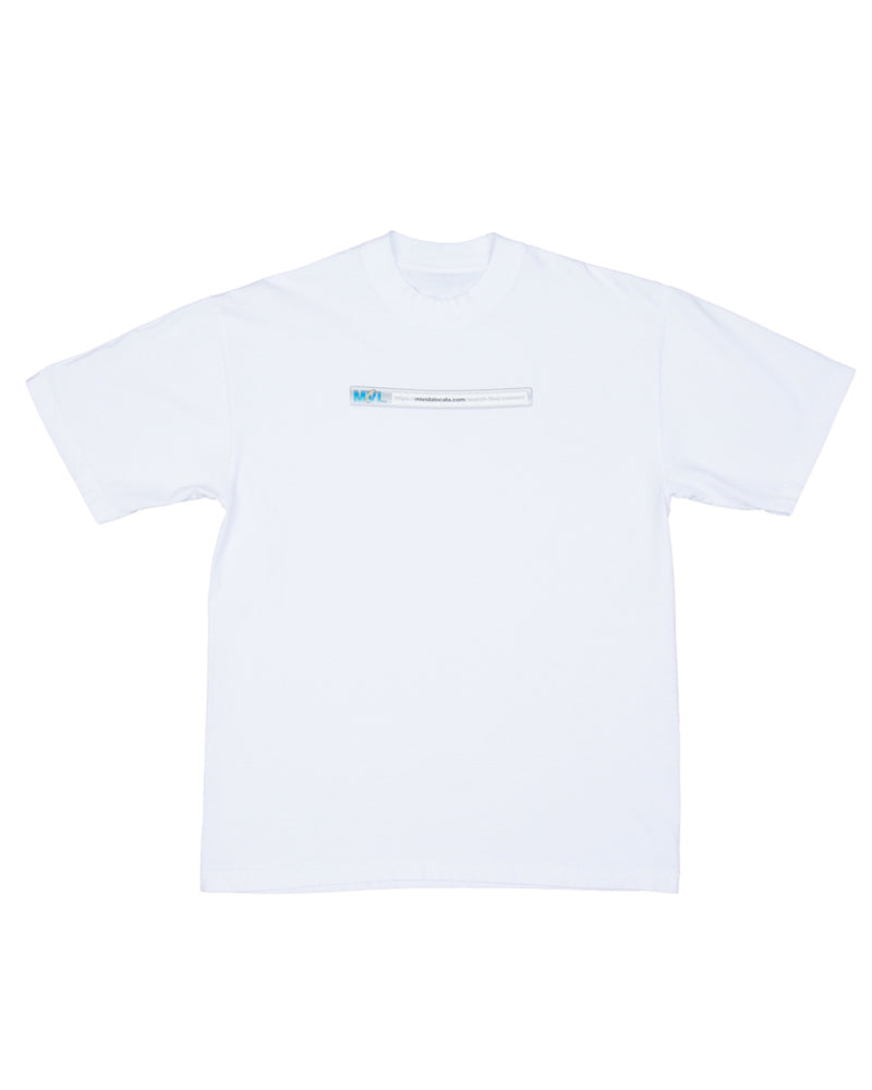 Search Bar Tee |White|