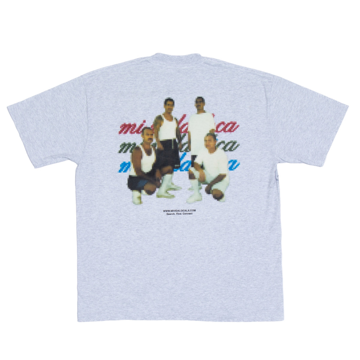 Search Find Connect RGB Tee |Gray|
