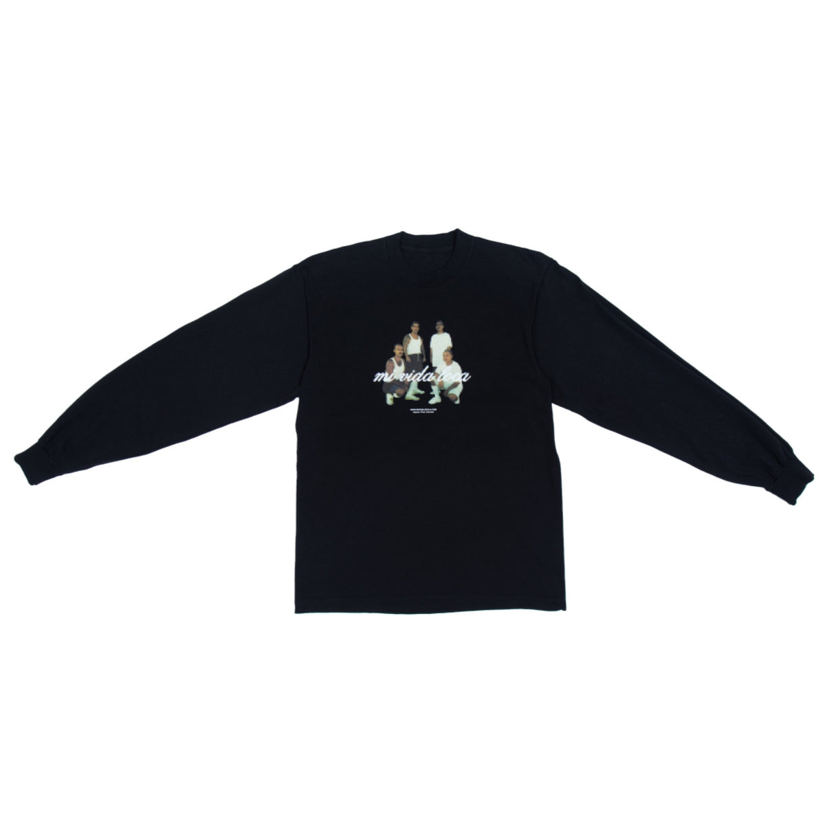 Search Find Connect LS Tee |Black|