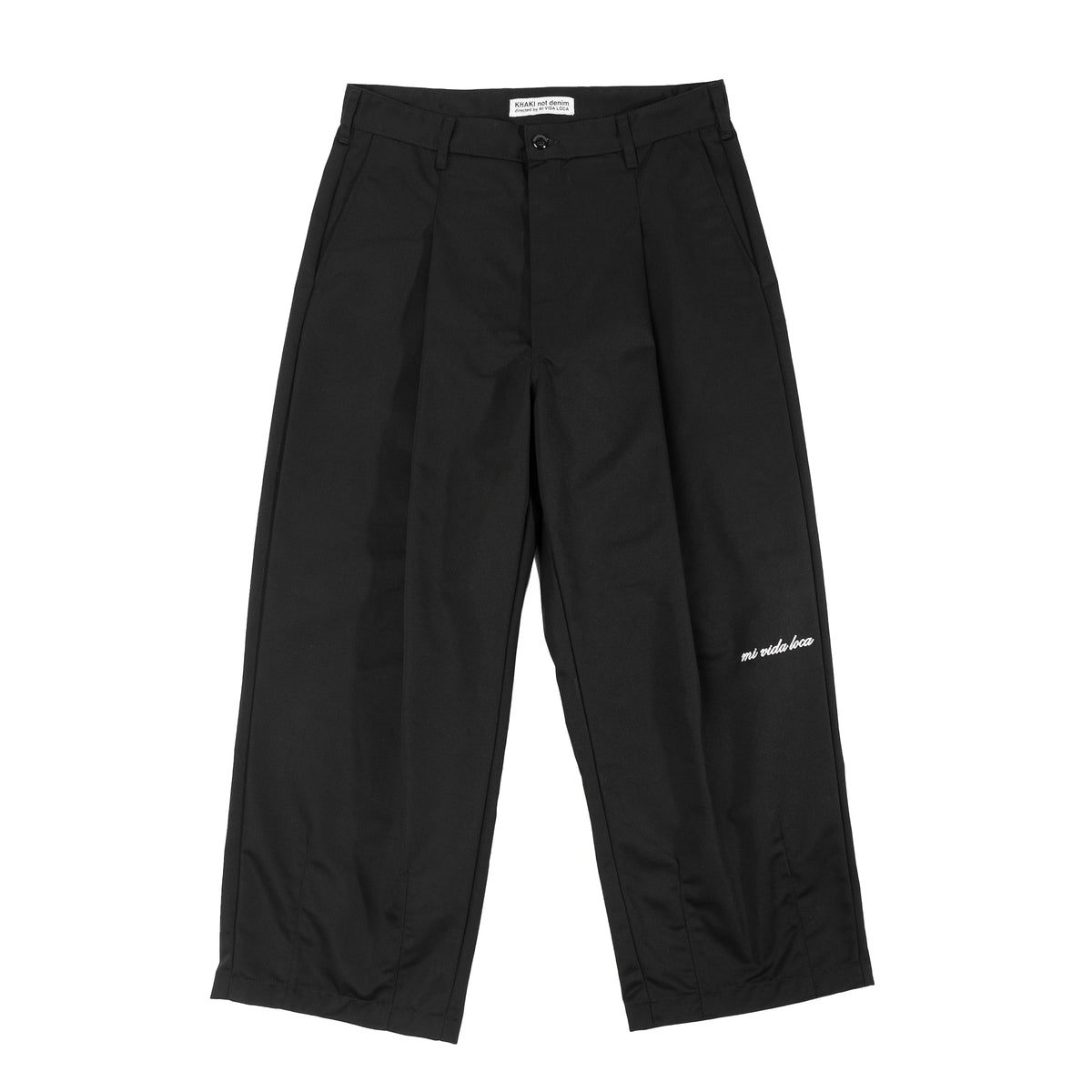 WIDE PLEATED TROUSERS