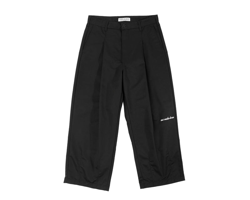 WIDE PLEATED TROUSERS