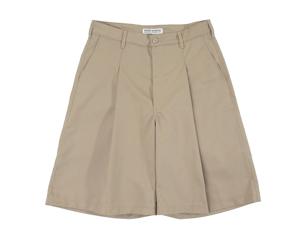 PLEATED SHORTS