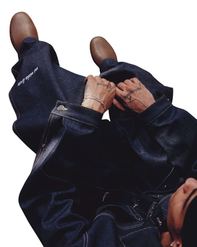 MATIAS TRUCKER JACKET - INDIGO