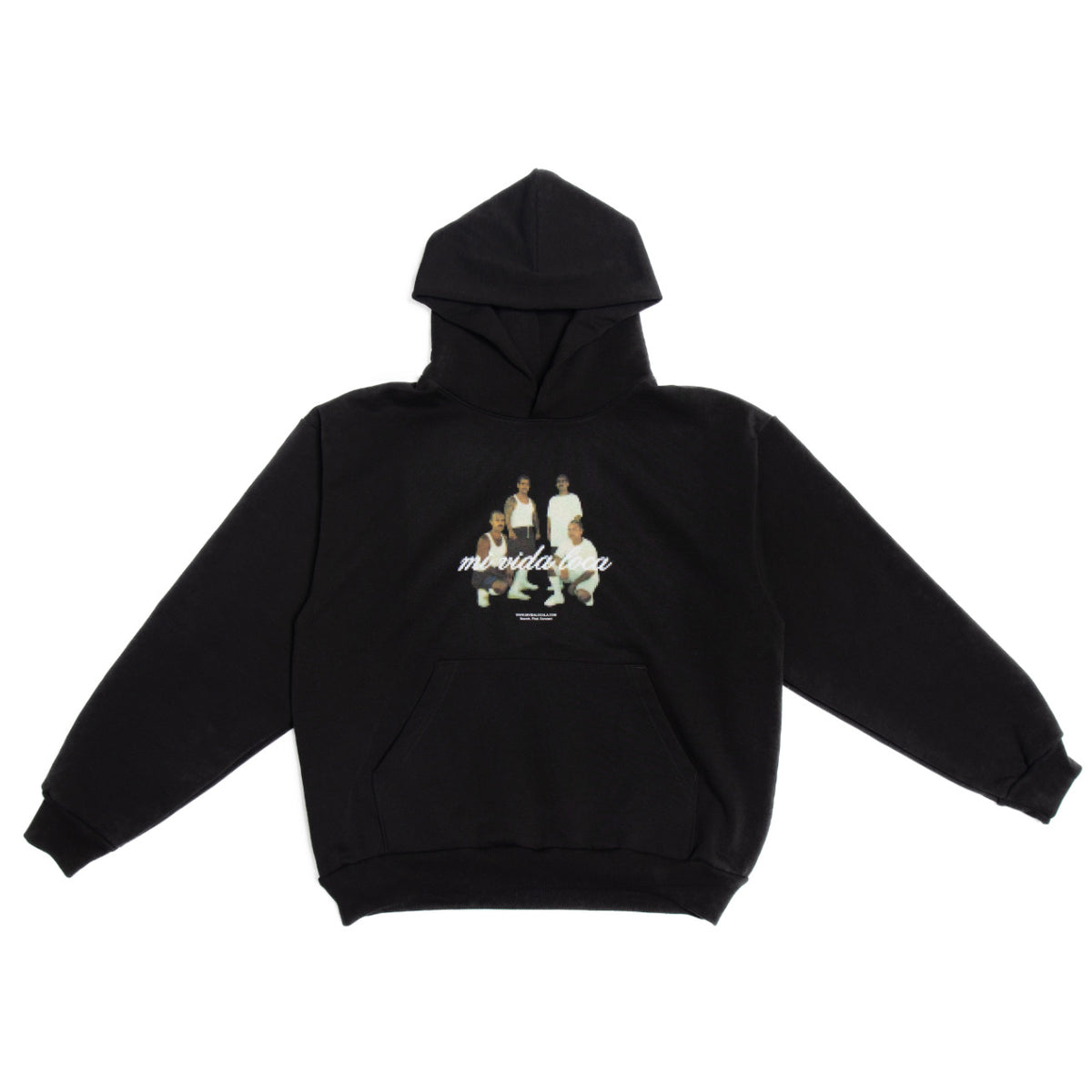 Search Find Connect Hoodie |Black|