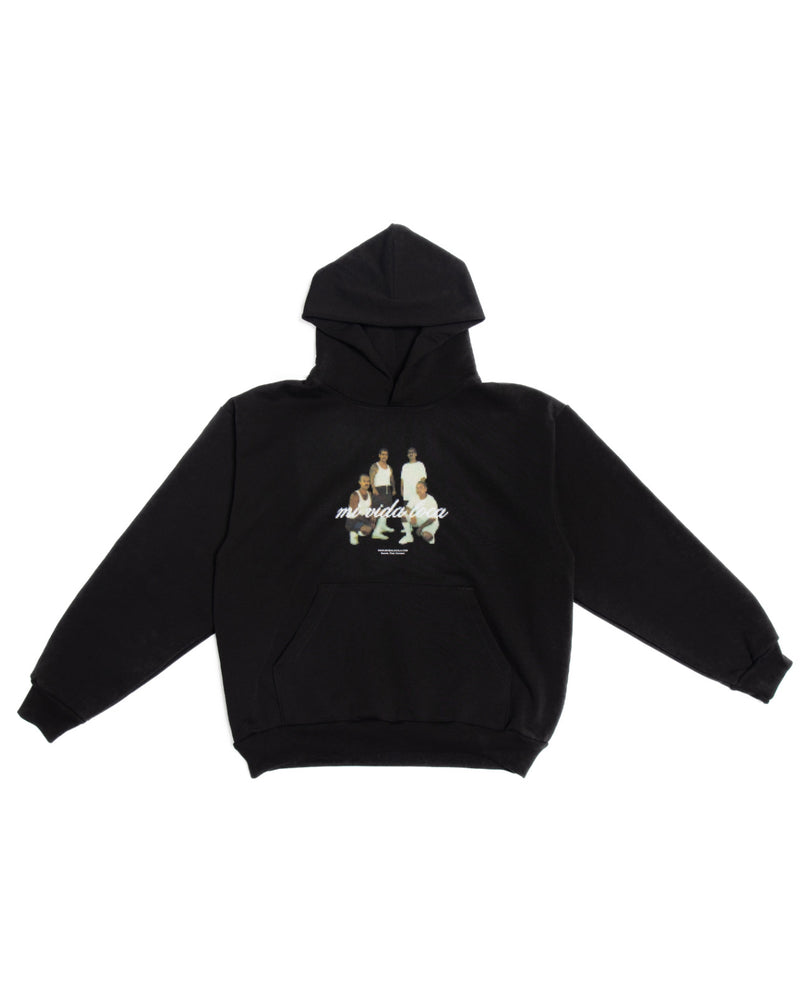Search Find Connect Hoodie |Black|
