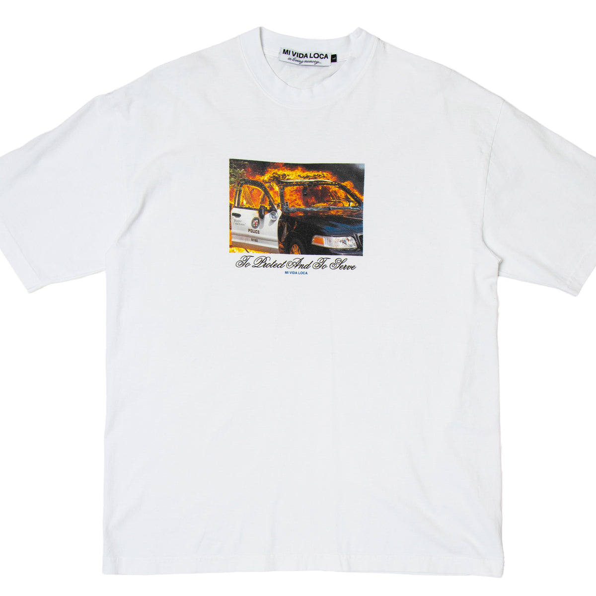 To Protect And To Serve Tee |White|