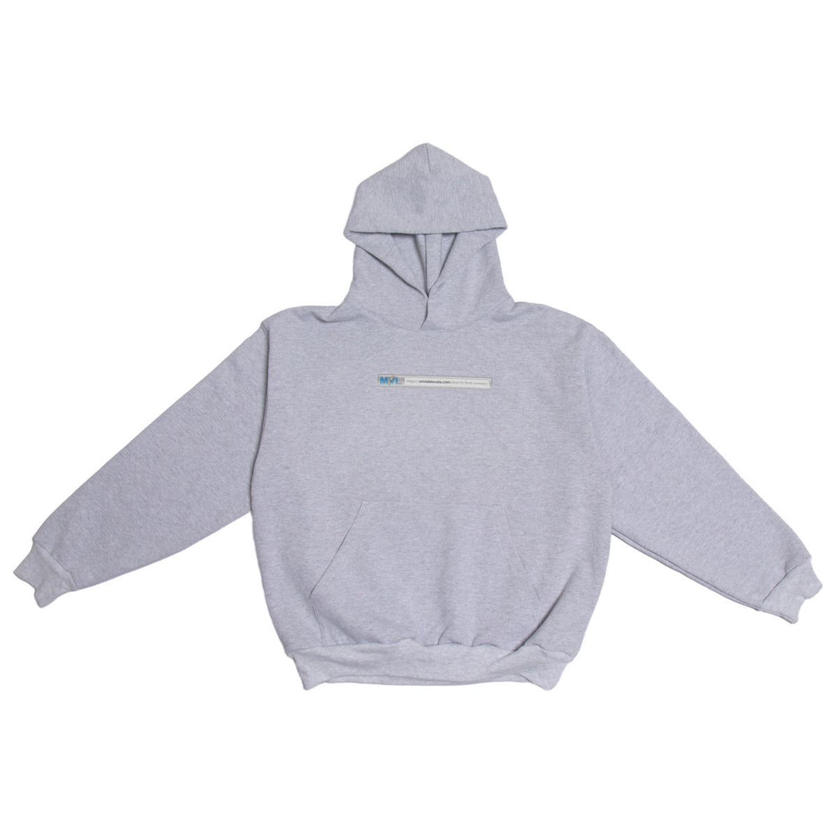 Search Bar Hoodie |Gray|