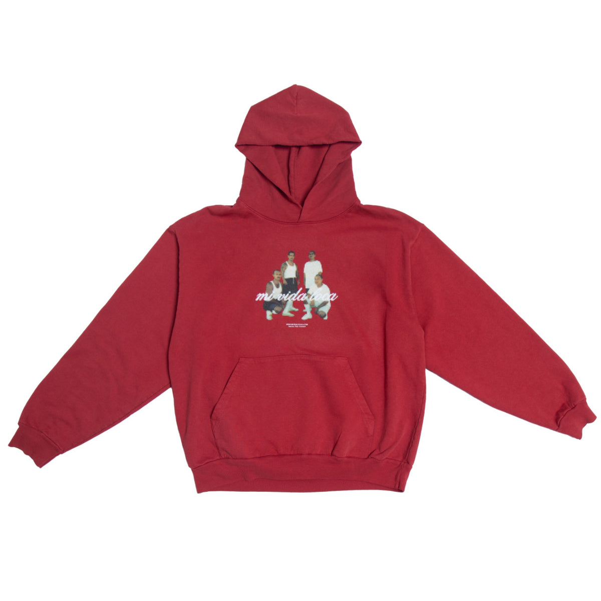 Search Find Connect Hoodie |Red|