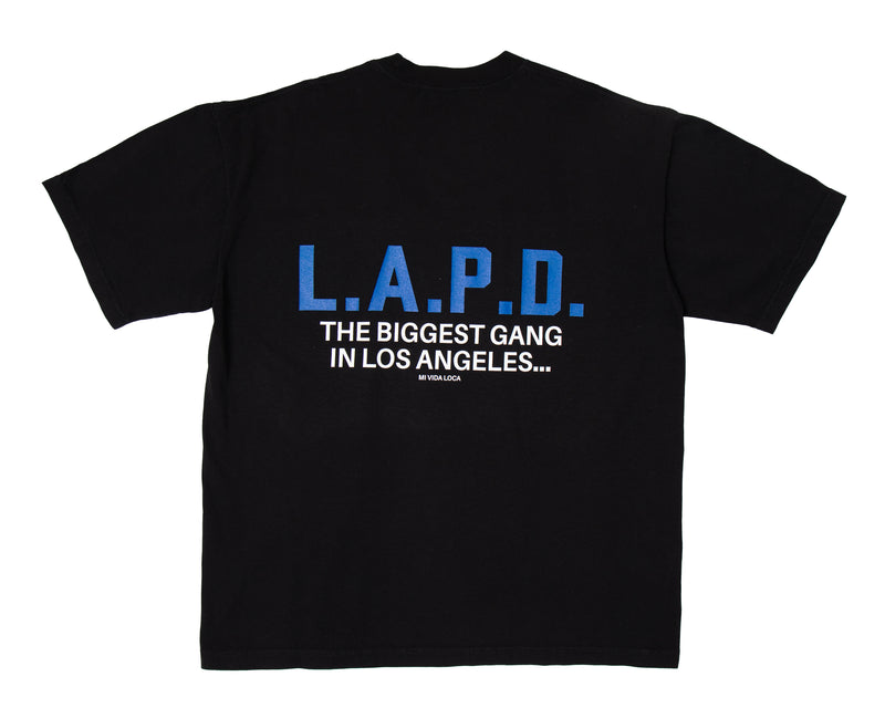 A Gang In Uniform Tee |Black|
