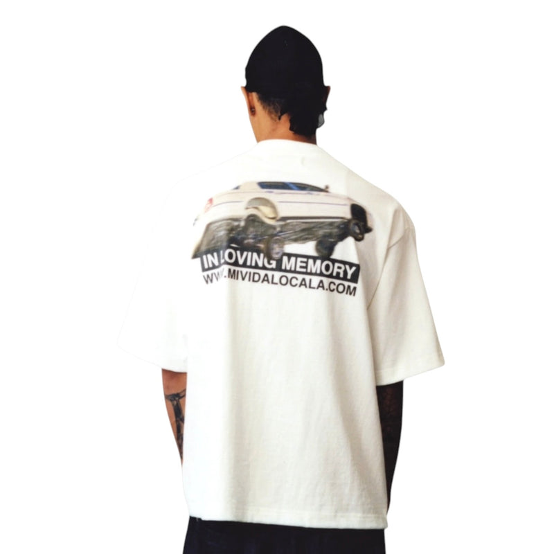MARIO TRUCKER TEE - WHITE