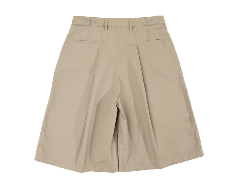 WIDE PLEATED SHORTS