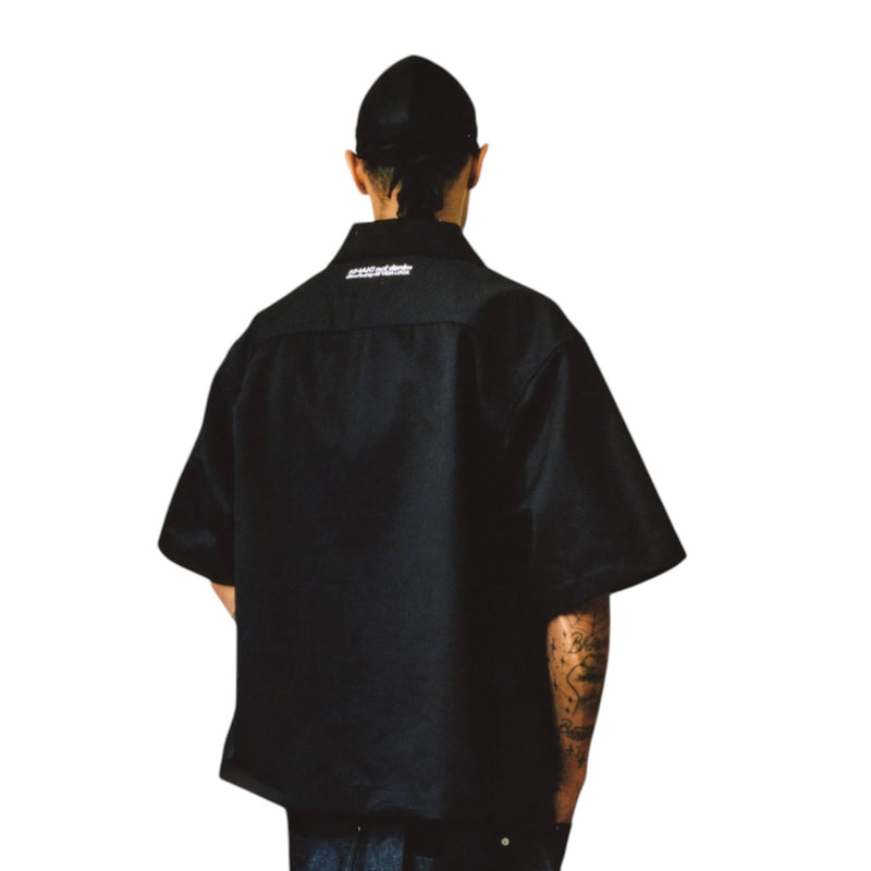 STRUCTURED WORK SHIRT - BLACK
