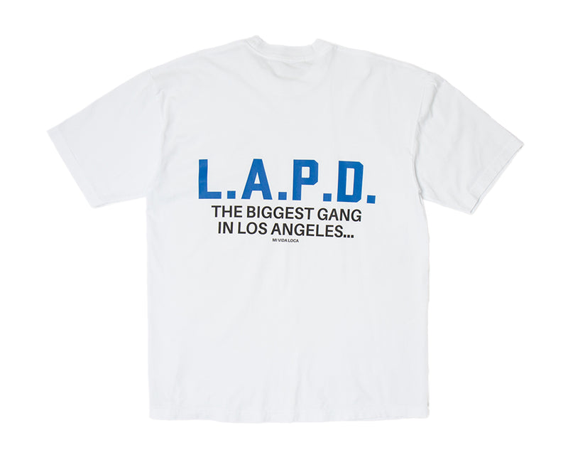 A Gang In Uniform Tee |White|