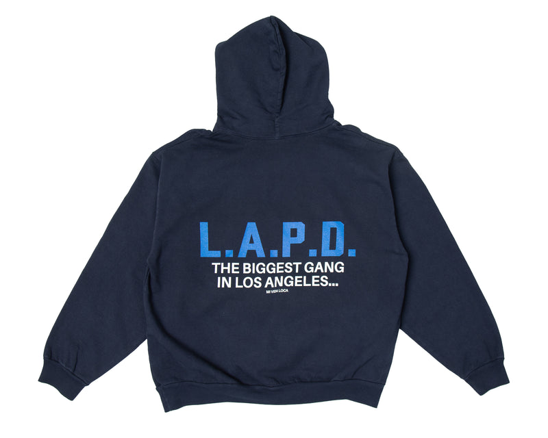 A Gang In Uniform Hoodie |Navy|