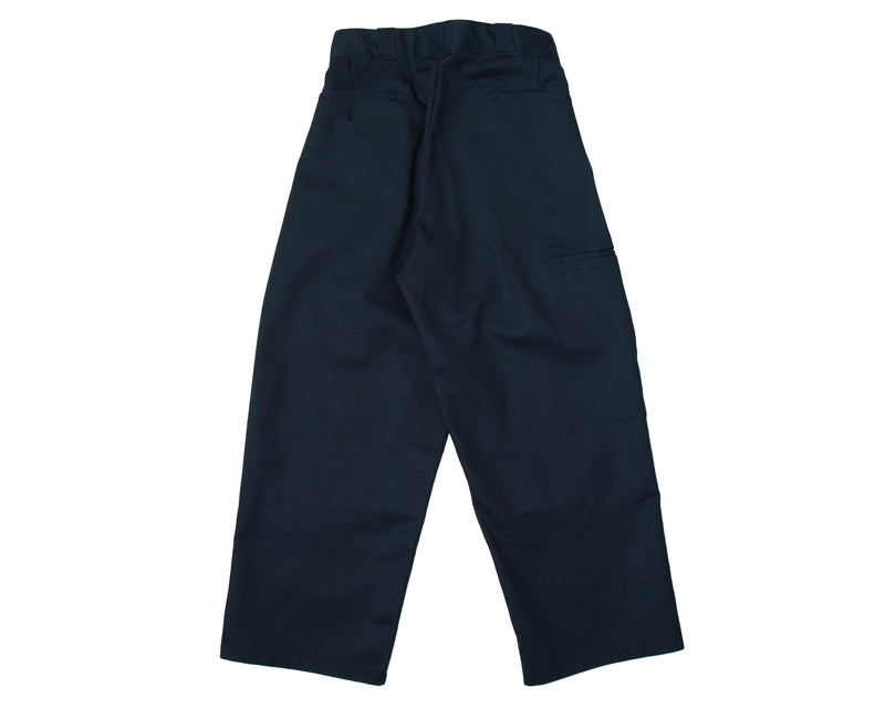 Double Pleat Pants |Navy|