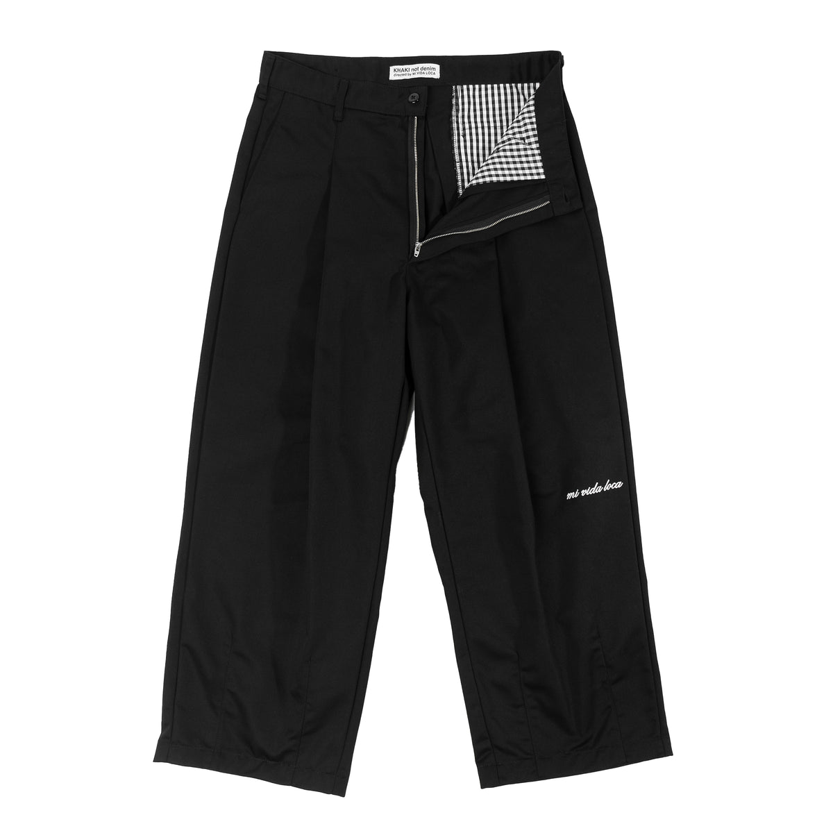 WIDE PLEATED TROUSERS (Hover)