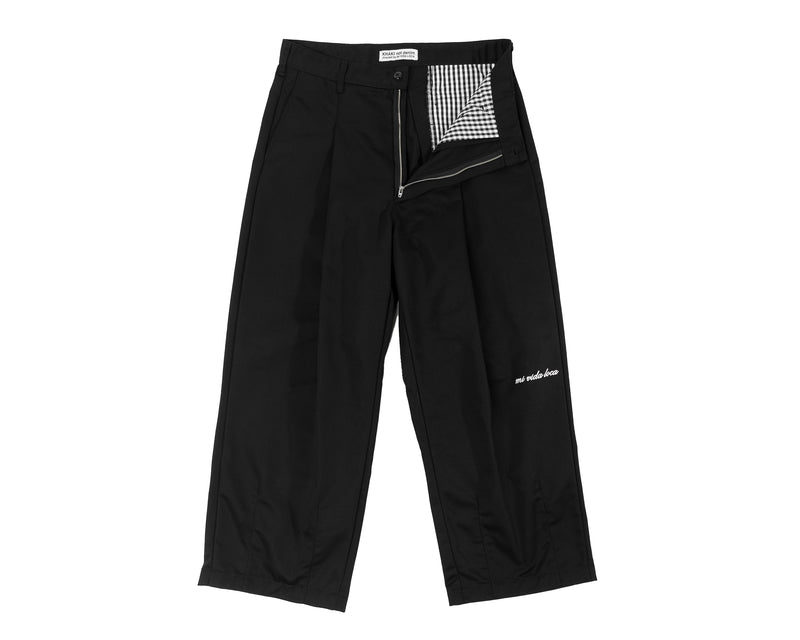 WIDE PLEATED TROUSERS
