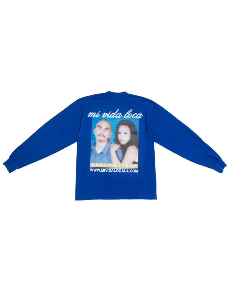 Computer Love LS Tee |Blue|