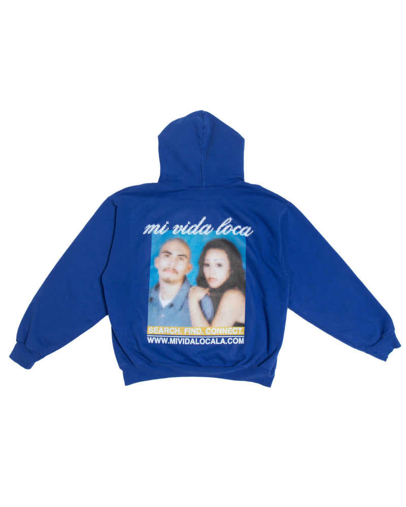 Computer Love Hoodie |Blue|