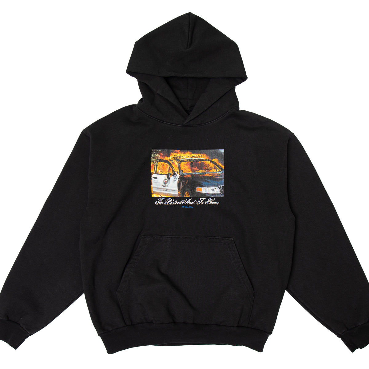 To Protect And To Serve Hoodie |Black|
