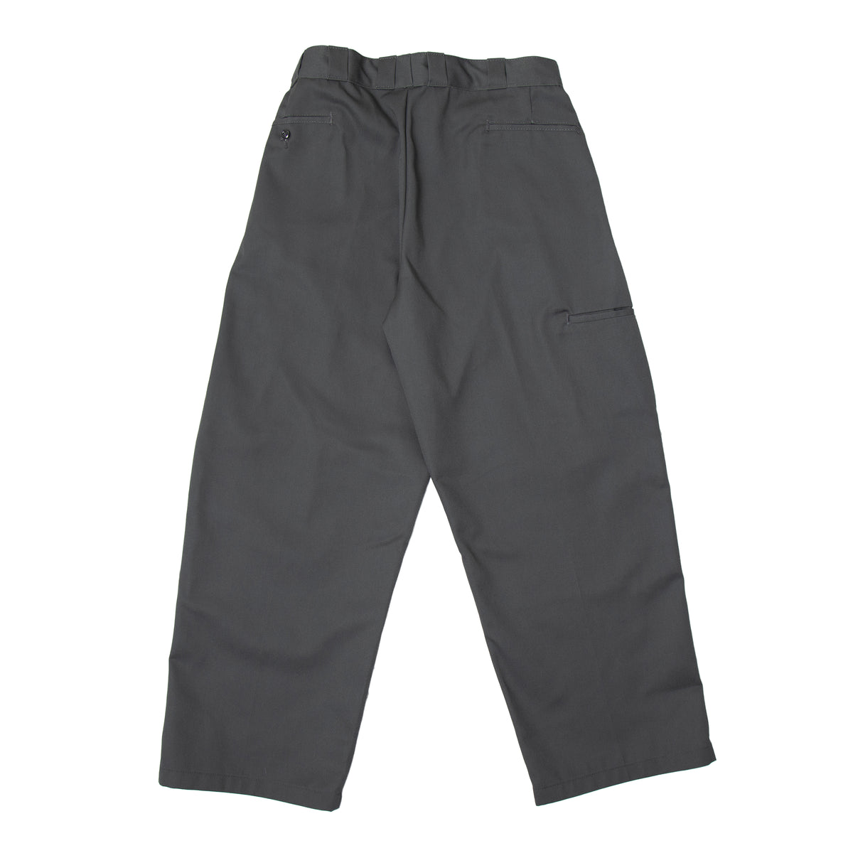 Double Pleat Pants |Charcoal| (Hover)