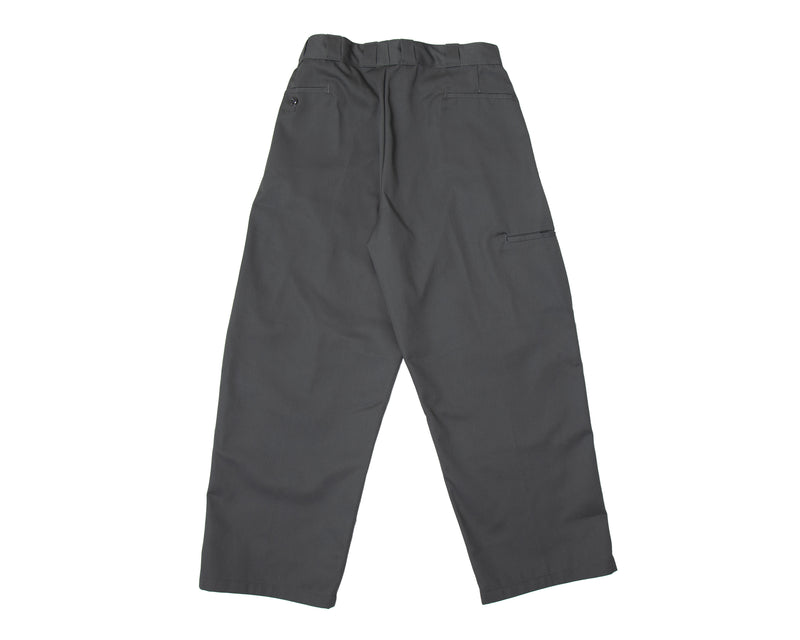 Double Pleat Pants |Charcoal|
